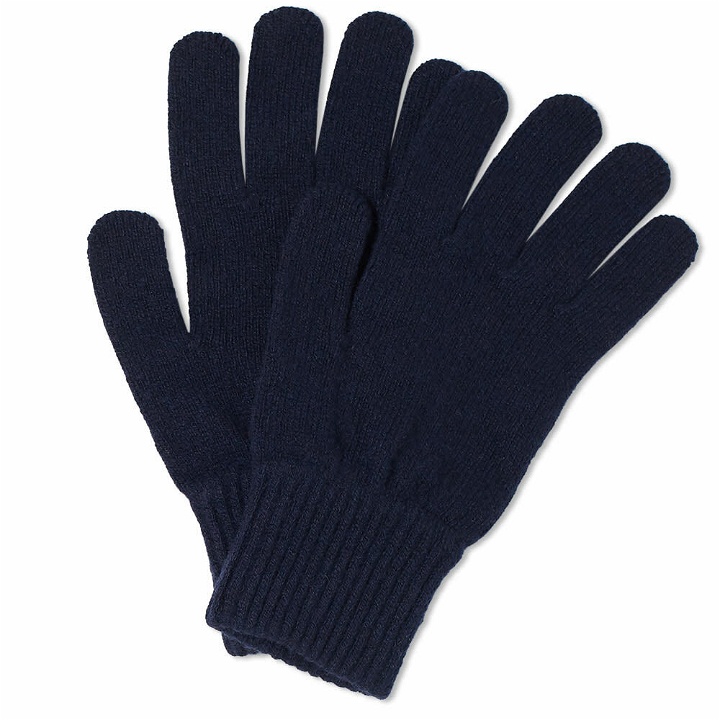 Photo: Sunspel Men's Recycled Cashmere Glove in Navy