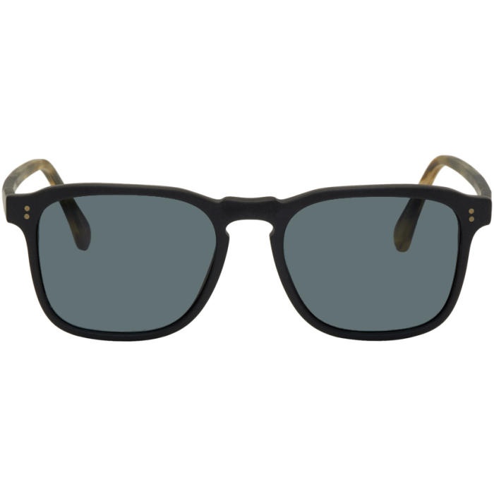 Photo: RAEN Black and Tortoiseshell Wiley Sunglasses 