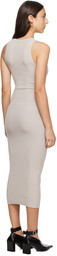 LESET Purple Grace Midi Dress