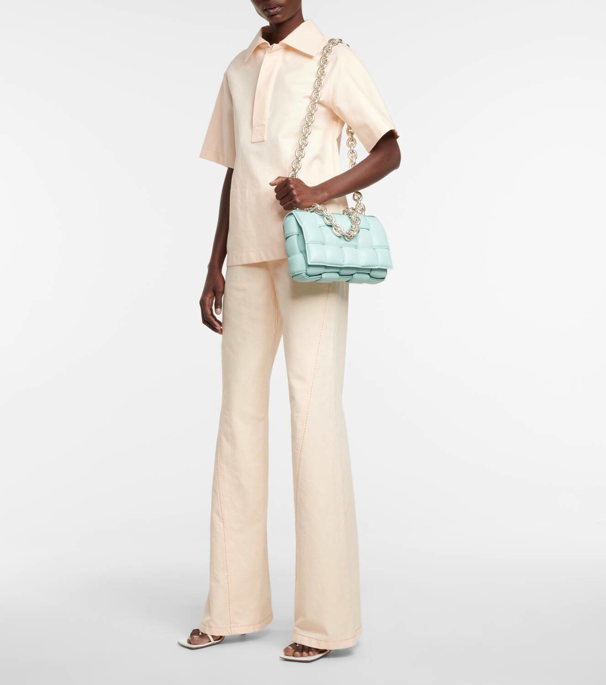 Bottega Veneta Chain Cassette leather shoulder bag