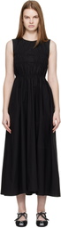 Cecilie Bahnsen Black CBchristy Midi Dress