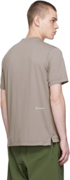 Goldwin Grey Polyester T-Shirt