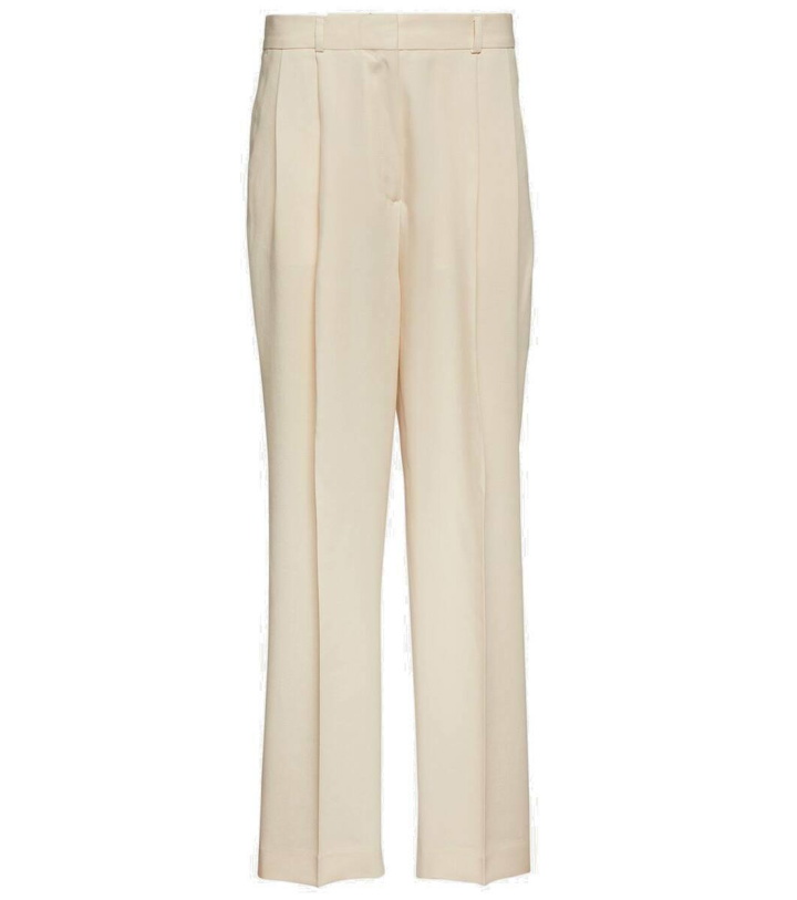 Photo: Toteme Pleated straight pants