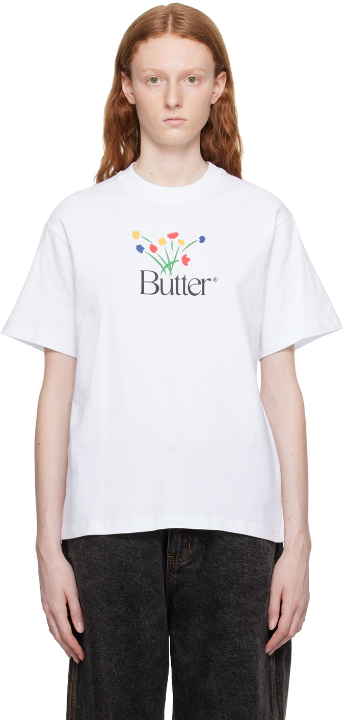 Butter Goods Balloons Logo Tee White