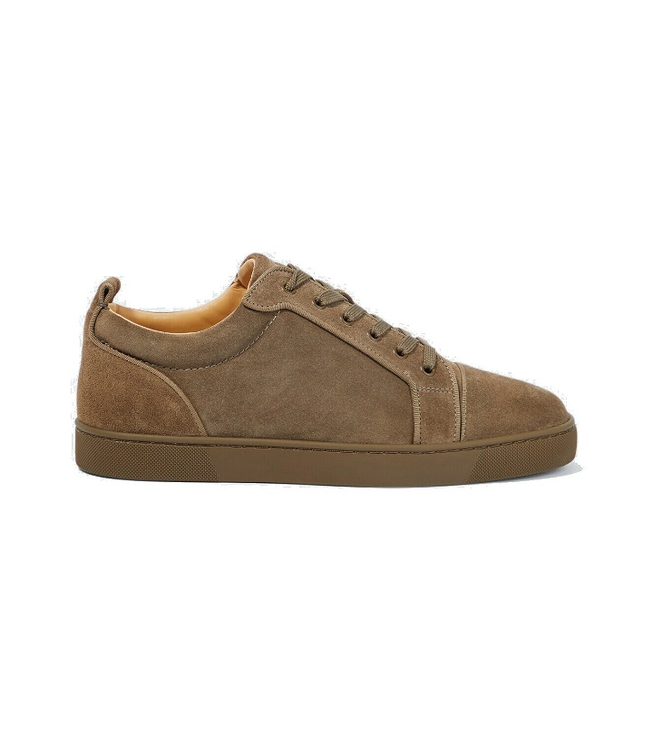 Photo: Christian Louboutin Louis Junior suede low-top sneakers