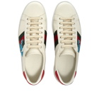 Gucci Men's New Ace Character Sneakers in White