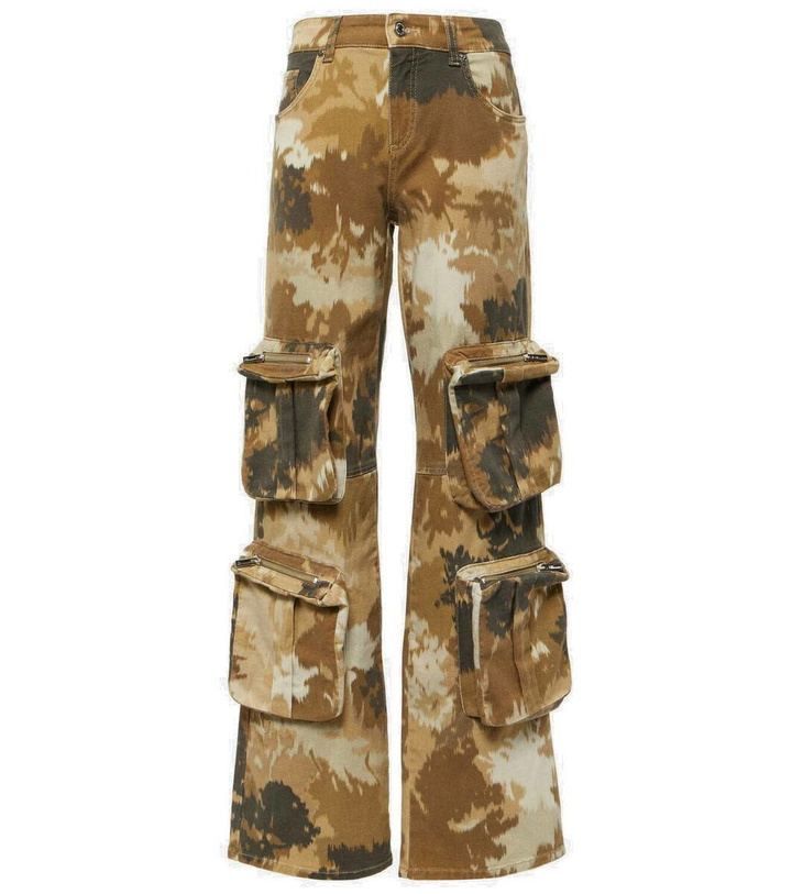 Photo: Blumarine Camouflage cargo pants