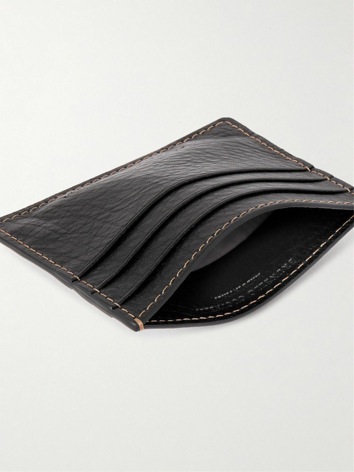 Brunello Cucinelli - Full-Grain Leather Cardholder