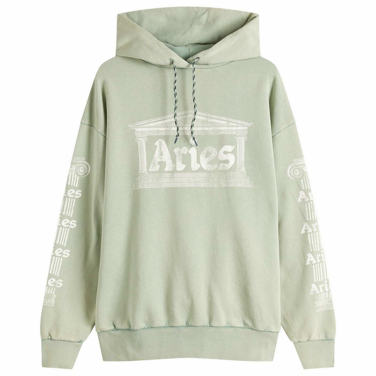 Aries Green Juicy Couture Edition Sun-Bleached Hoodie ARIES