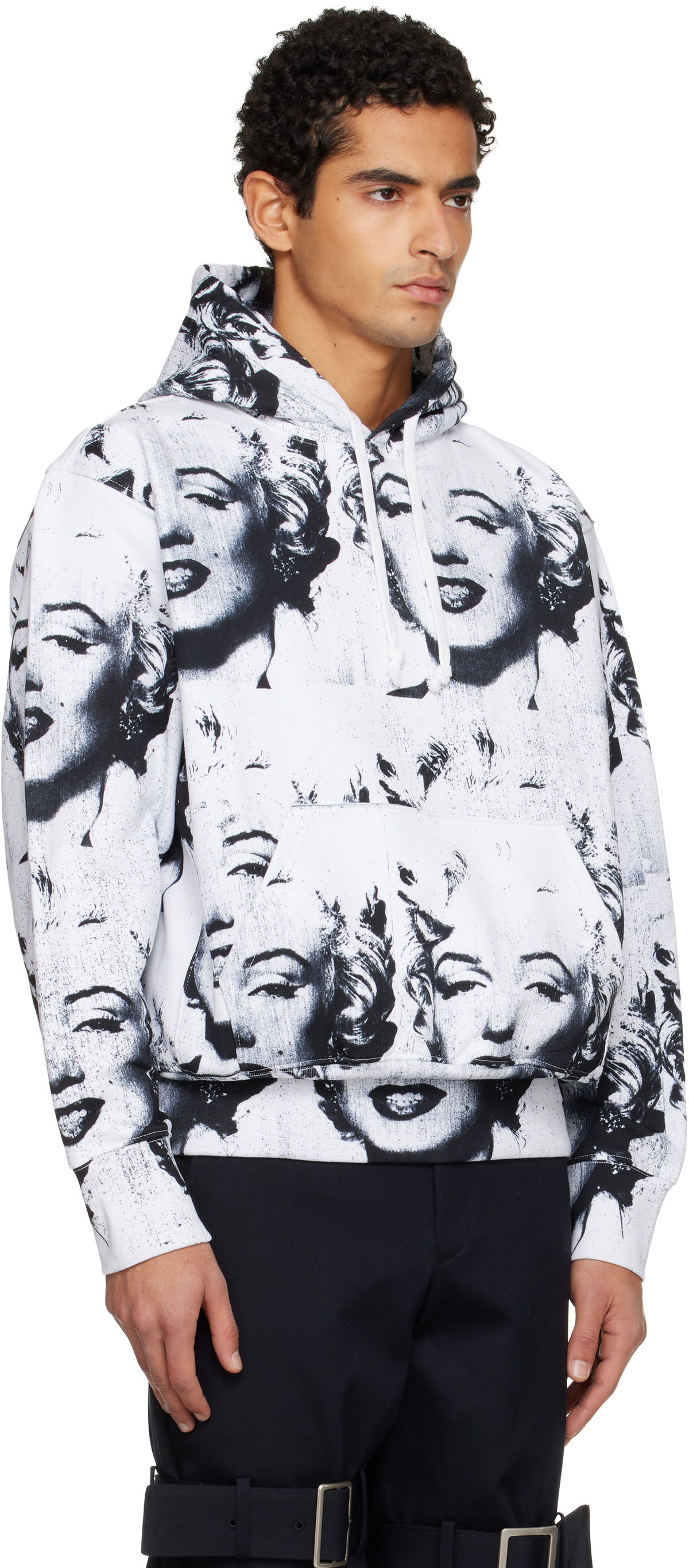VAQUERA White Marilyn Hoodie