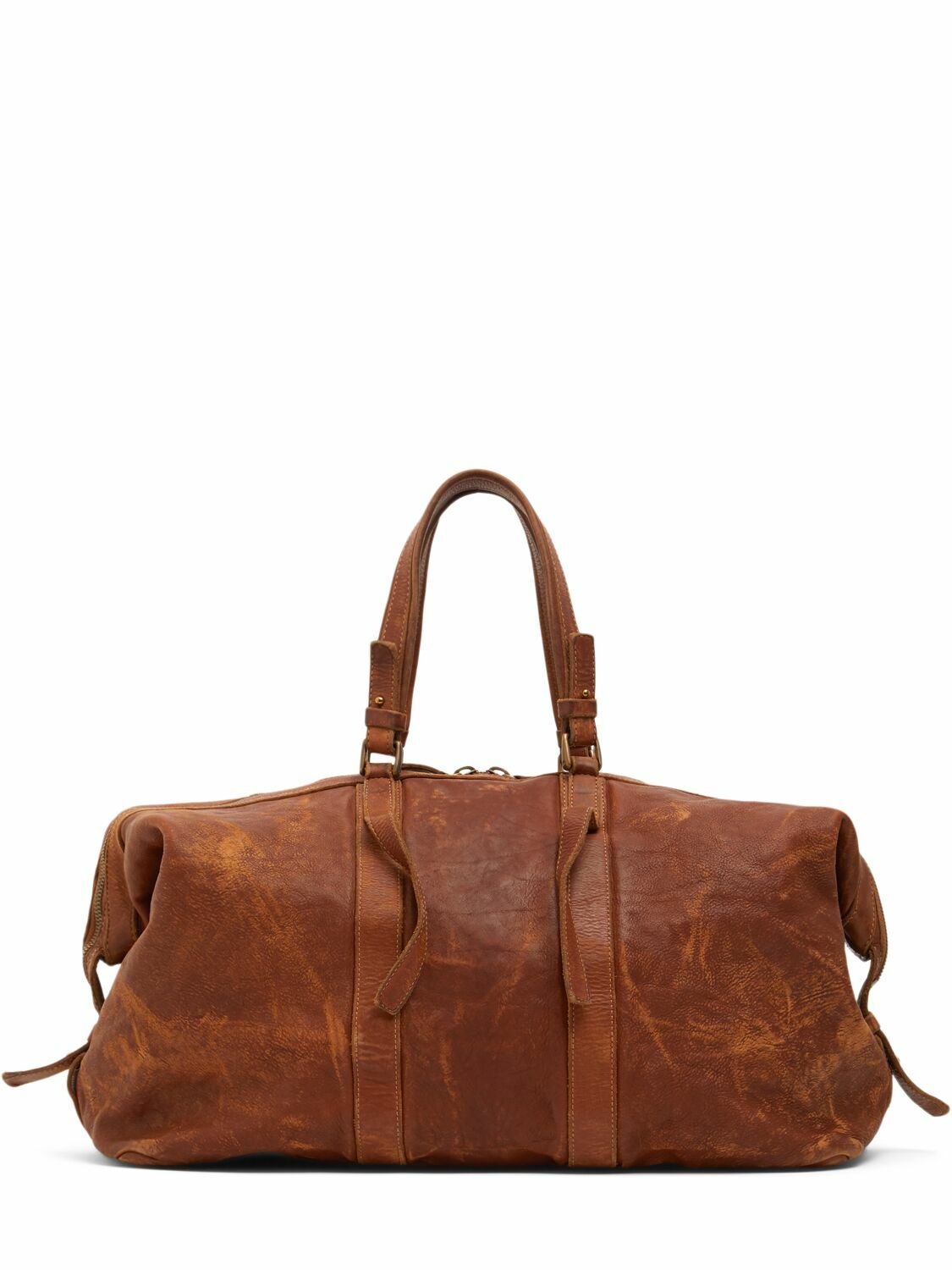 DSQUARED2 Washed Leather Duffle Bag Dsquared2