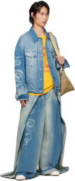 LU'U DAN Blue CLOT Edition Denim Jacket