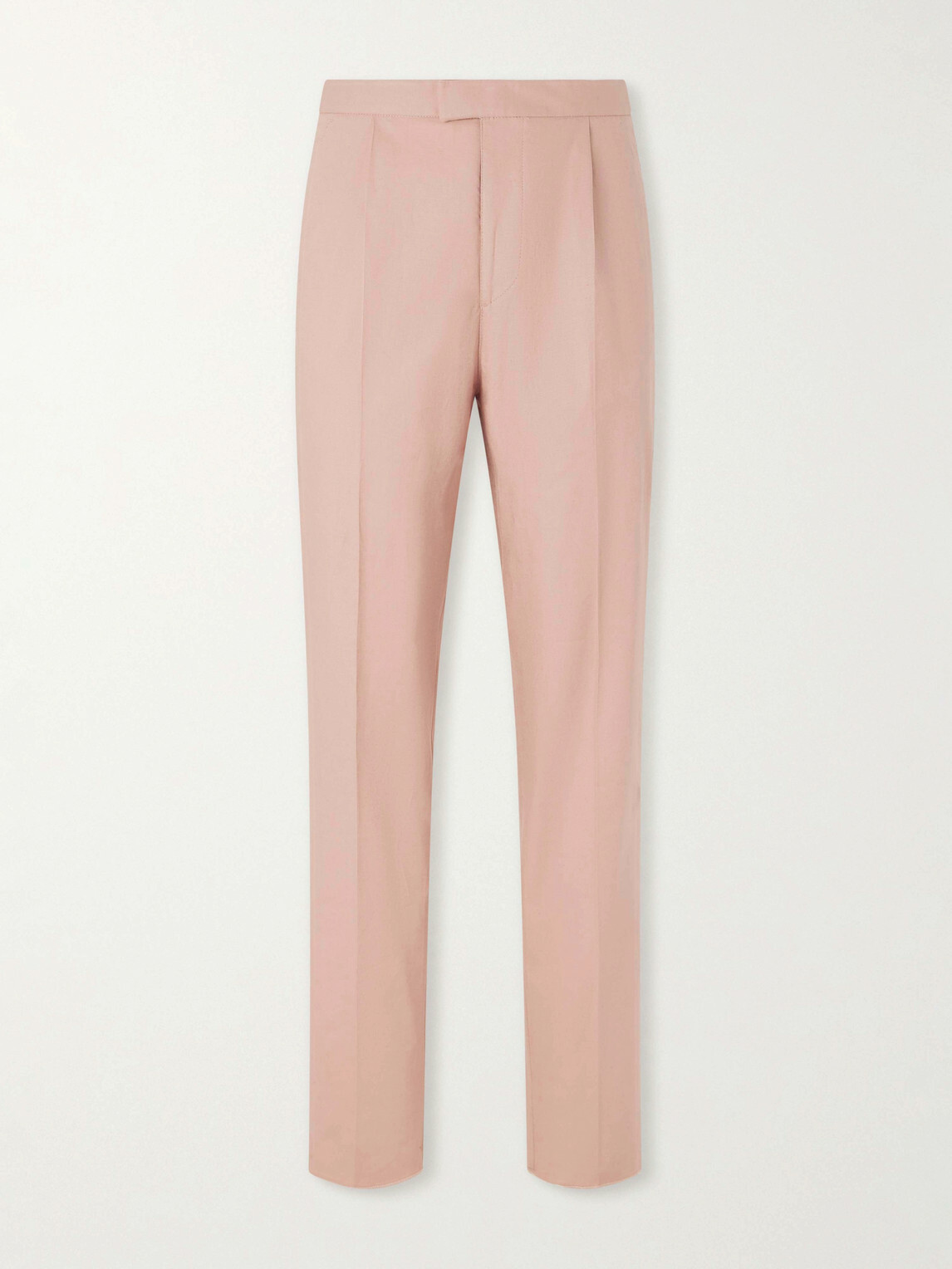 Favourbrook - Cooper Straight-Leg Linen Trousers - Pink