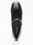 Prada Nappa Leather Ballerina Flats