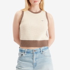 Adidas Women's Knitted Vest in Wonder White