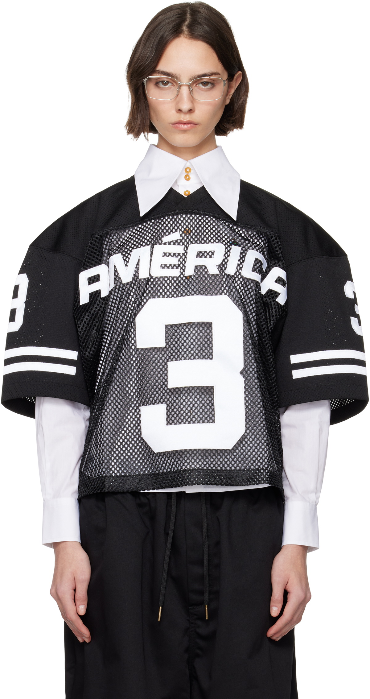 【確実本物】WILLY CHAVARRIA AMÉRICA メッシュシャツ WILLY CHAVARRIA Black 'América' Football Jersey T-shirt Willy