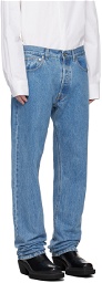 VTMNTS Blue Five-Pocket Jeans