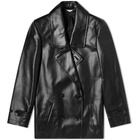Comme des Garcons Homme Plus PVC Peacoat