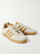 adidas Originals - Munchen Leather-Trimmed Suede Sneakers - White