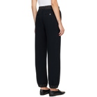 sacai Black Sponge Sweatpants