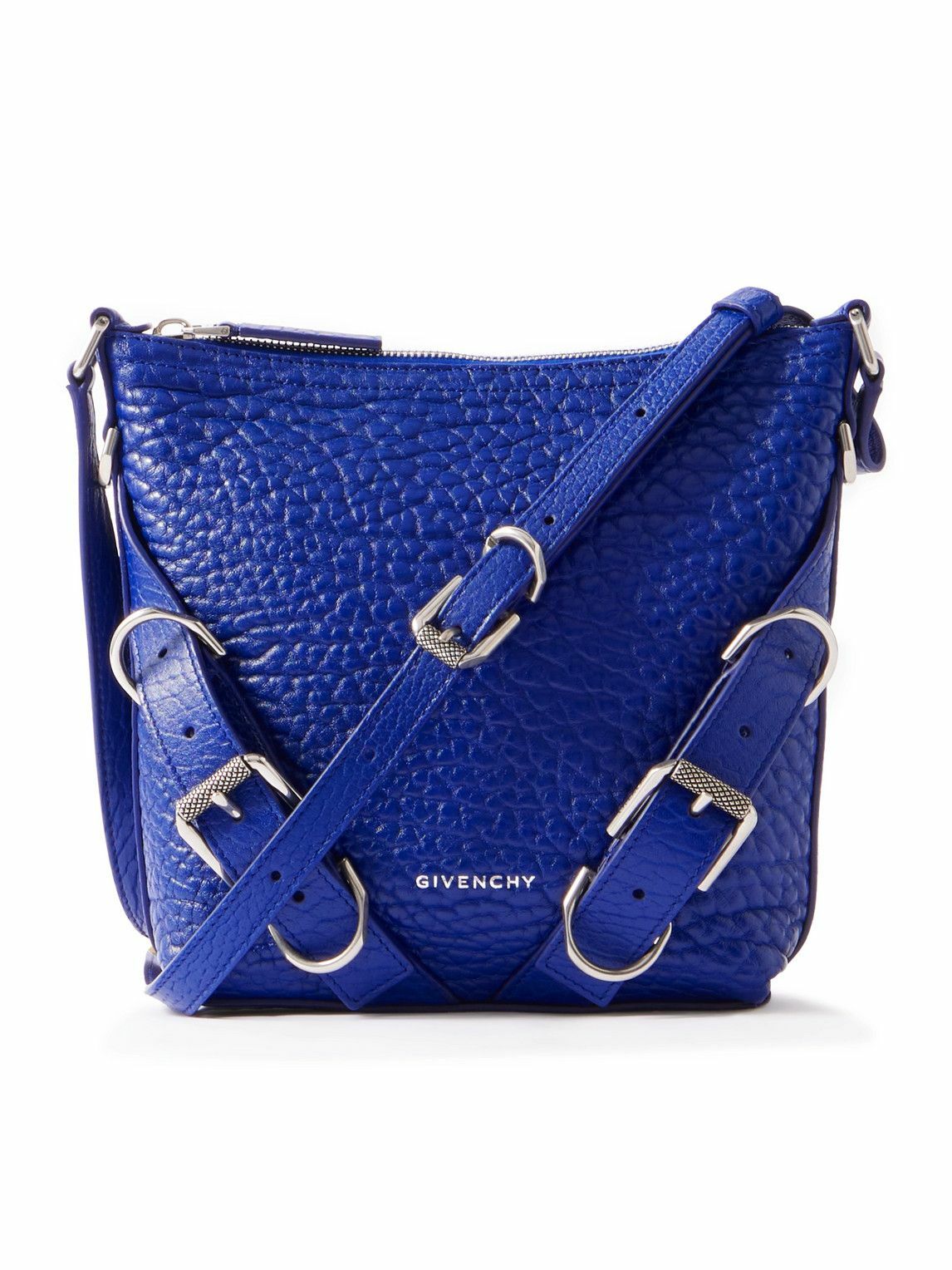 ショルダーバッグ・ポシェット GIVENCHY Women Messenger Bags BB50W0B1W2050 Blue Givenchy - Pandora Small Logo-Print Shell Messenger Bag Givenchy