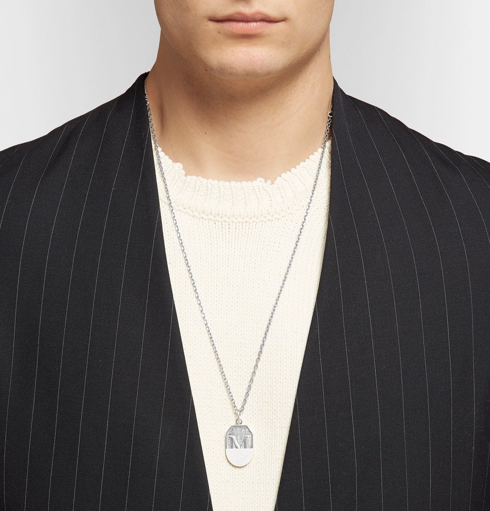 Maison margiela discount men necklace