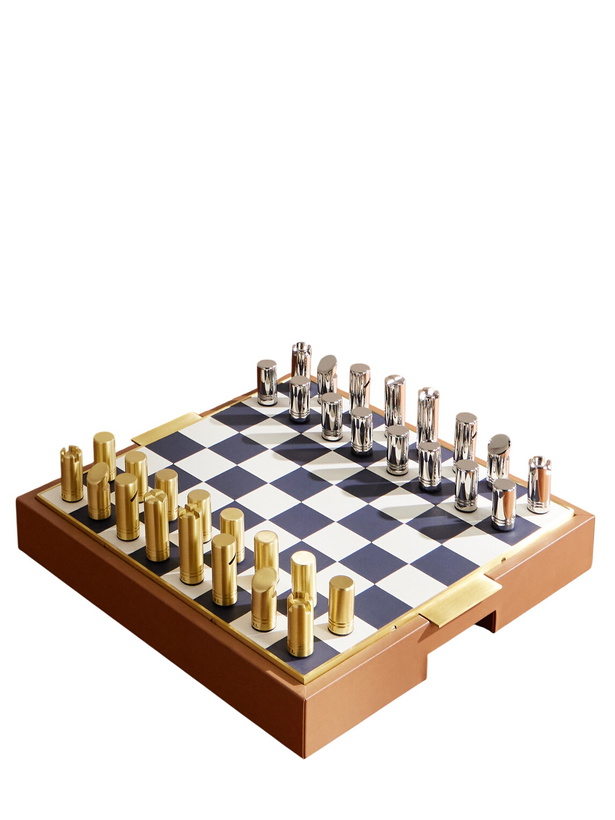 Photo: Ralph Lauren Home - Fowler Leather Chess Set