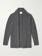 The Elder Statesman - Shawl-Collar Cashmere Cardigan - Gray