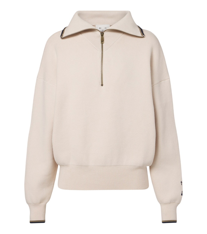 Photo: The Upside Kairo cotton-blend half-zip sweater