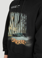 x Carrie Gate Hooded Sweatshirt in Black