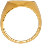 Ludovic de Saint Sernin Gold Bottom Ring