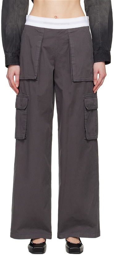 Photo: Alexander Wang Gray Cargo Rave Trousers
