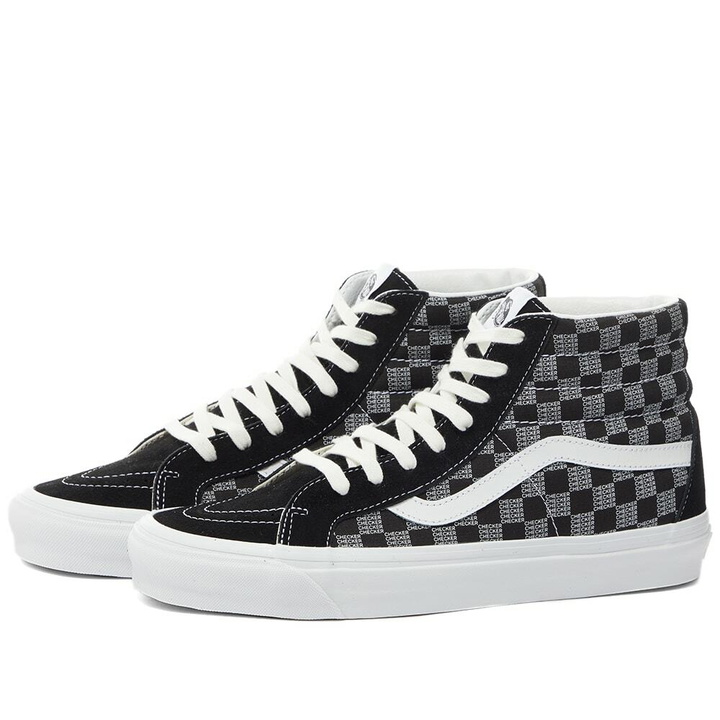 Photo: Vans Men's UA SK8-Hi 38 DX Sneakers in Check Black