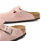 Birkenstock Women's Boston LEVE Clog - Pink Clay Suede