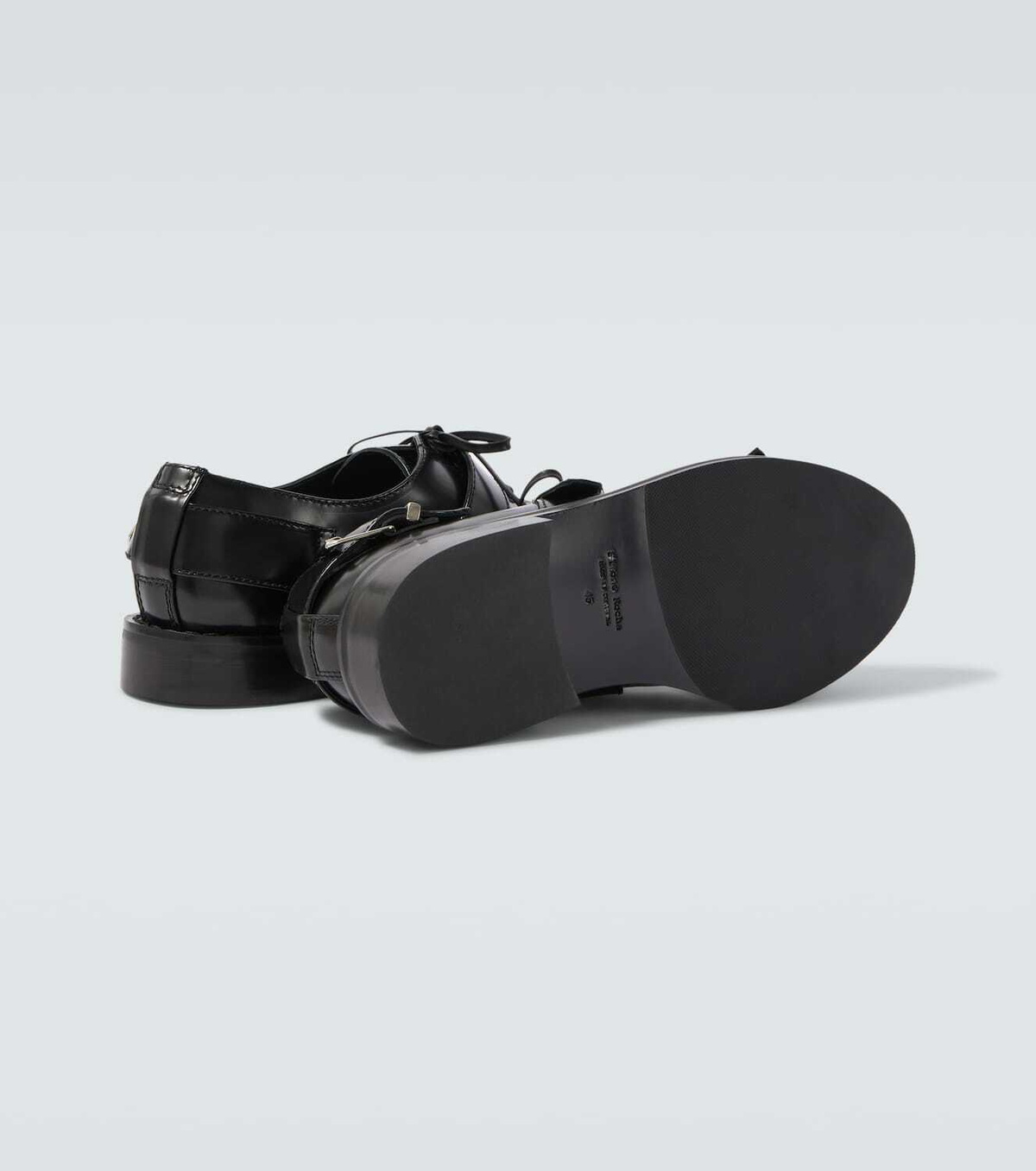 Simone Rocha Buckle-detail leather brogues