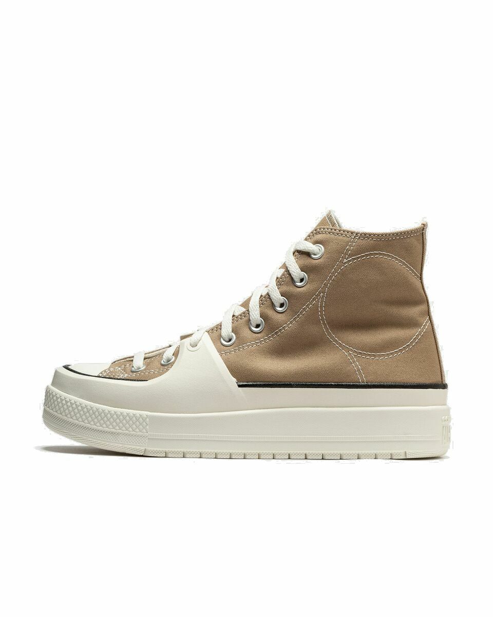 Photo: Converse Chuck Taylor All Star Construct Brown - Mens - High & Midtop
