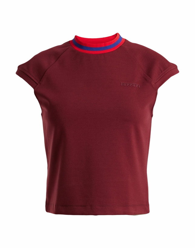 Photo: Ferrari Womens T-shirt Garnet