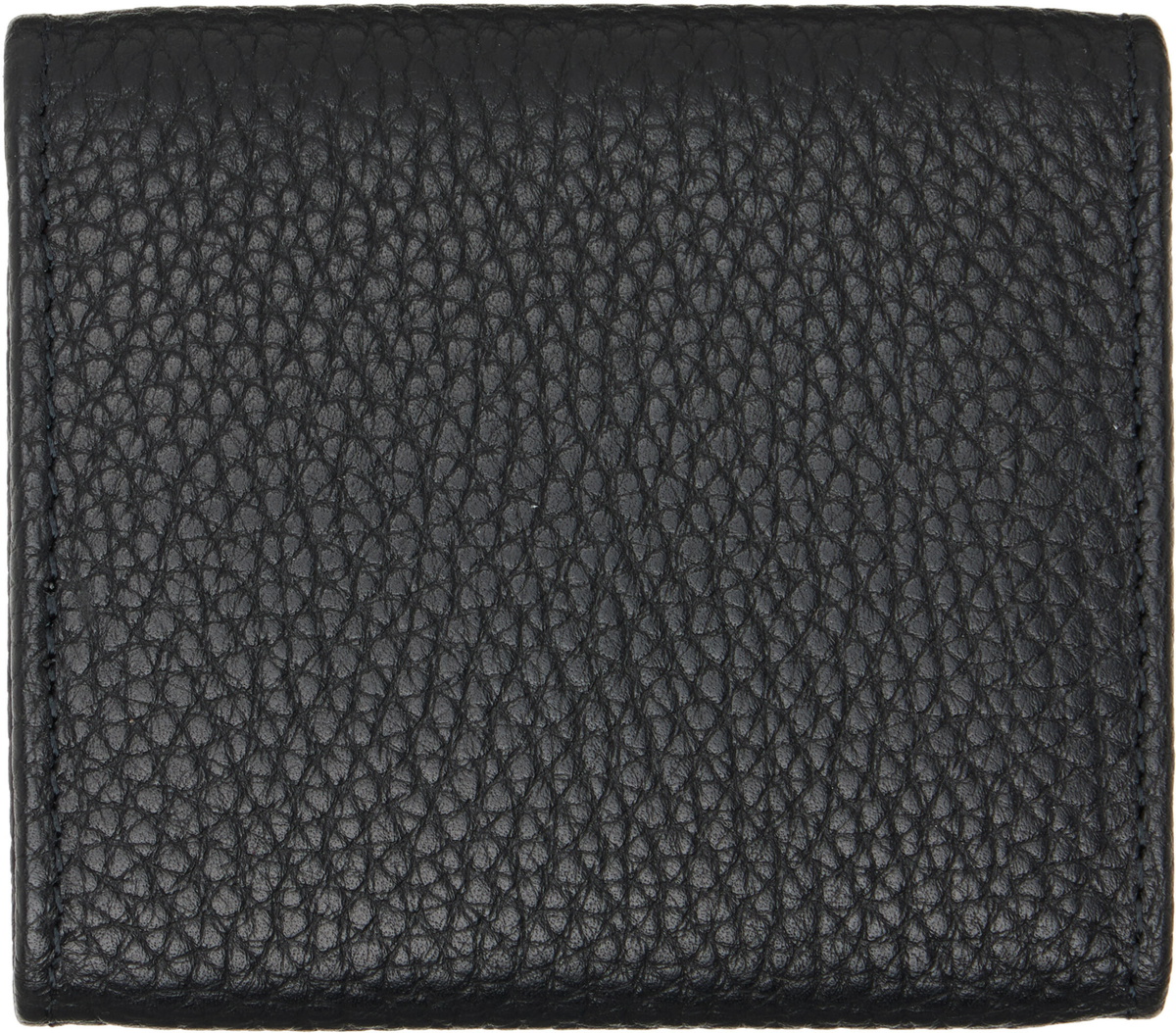 Diesel Black Grainy Leather Coin Purse