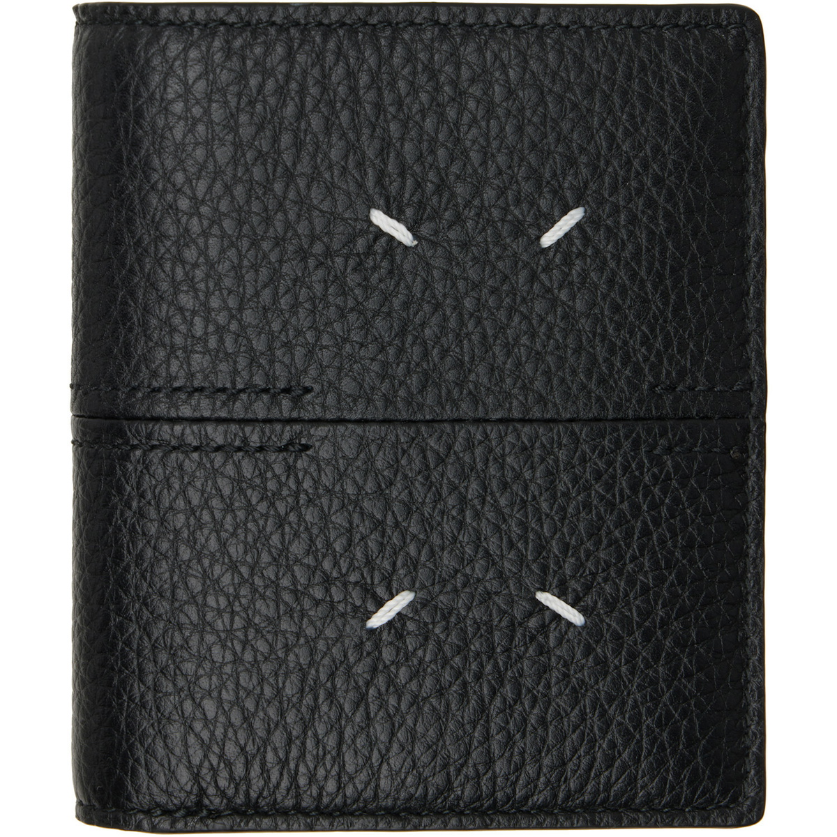 Maison Margiela Black Four Stitches Wallet