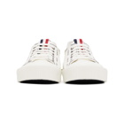 Moncler Off-White Canvas Glissiere Sneakers