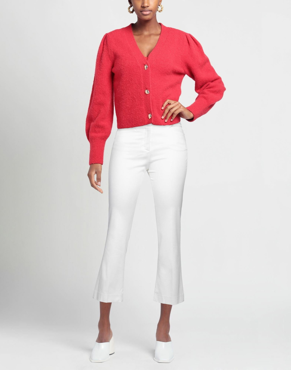 Peserico Womens Pants Ivory
