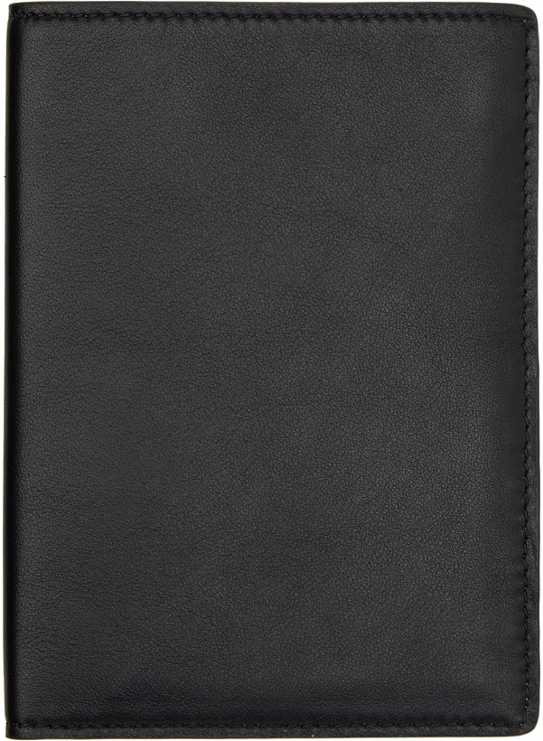 Photo: Common Projects Black Leather Passport Holder