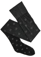 Ganni Butterfly Logo-jacquard 20 Denier Tights Black