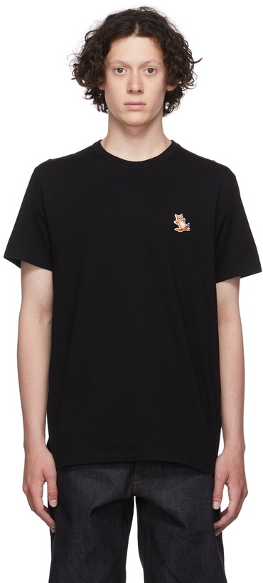 Photo: Maison Kitsuné Black Chillax Fox T-Shirt