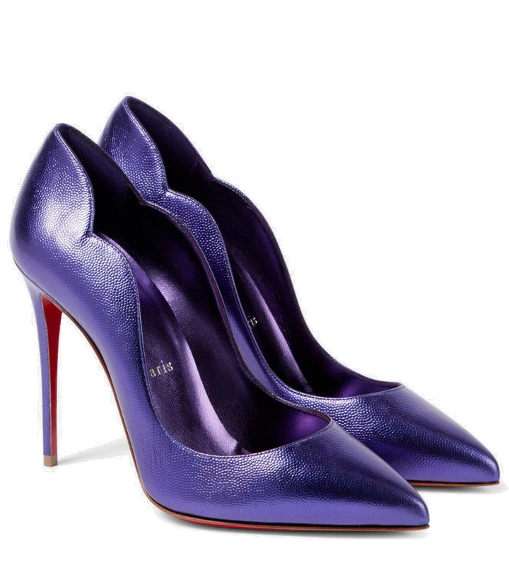 Photo: Christian Louboutin Hot Chick 100 leather pumps