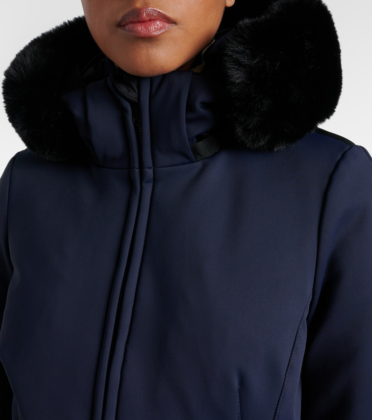Goldbergh Hida faux fur-trimmed down ski jacket