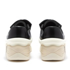 Raf Simons Men's Antei Oversized Sneakers in Black/White/Cream