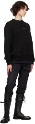 Han Kjobenhavn Black Distressed Sweatshirt