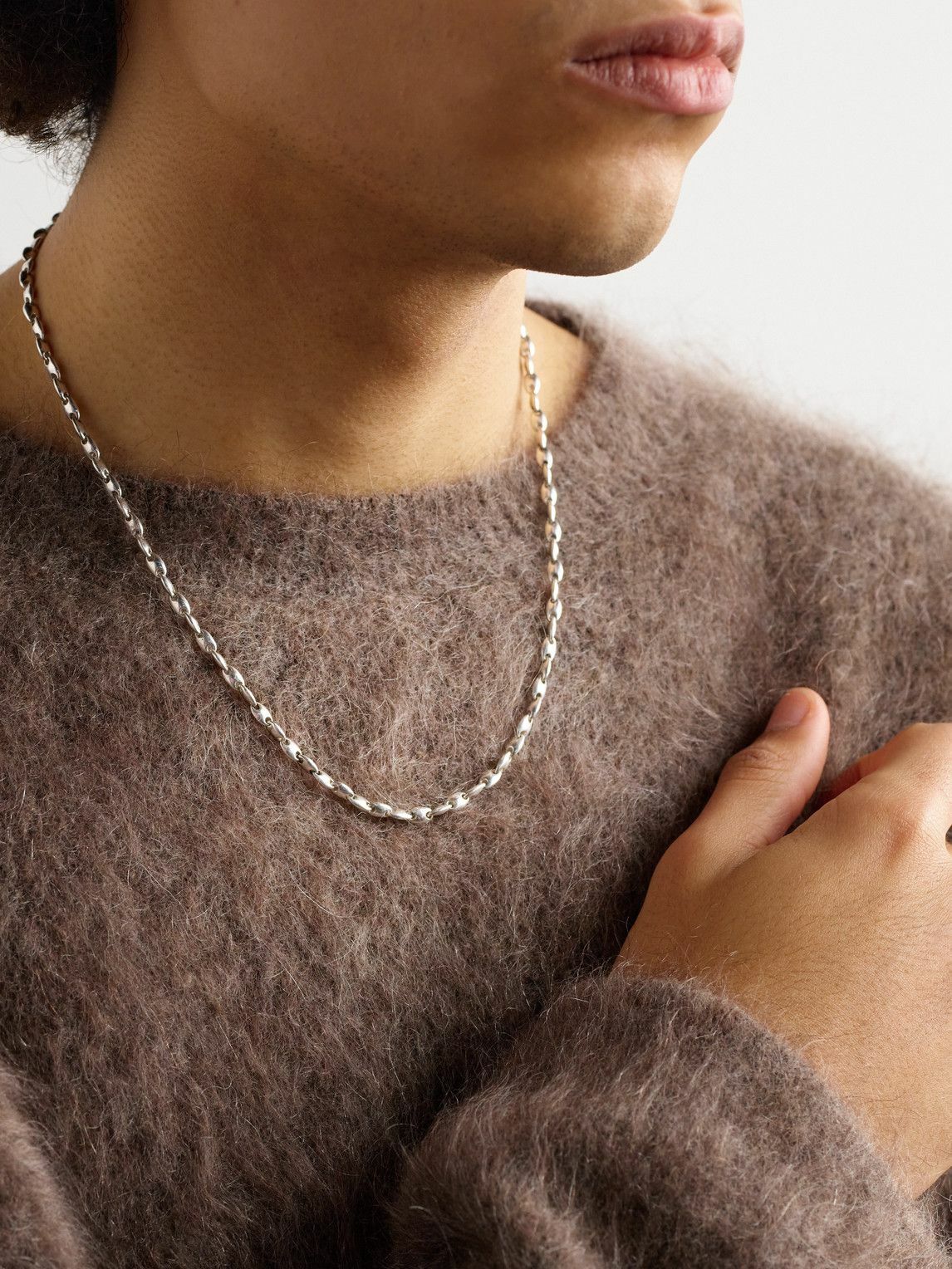 M. Cohen - Neo Sterling Silver Chain Necklace