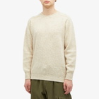 Jamieson's of Shetland Men's Jamiesons of Shetland Crew Neck Jumper in White